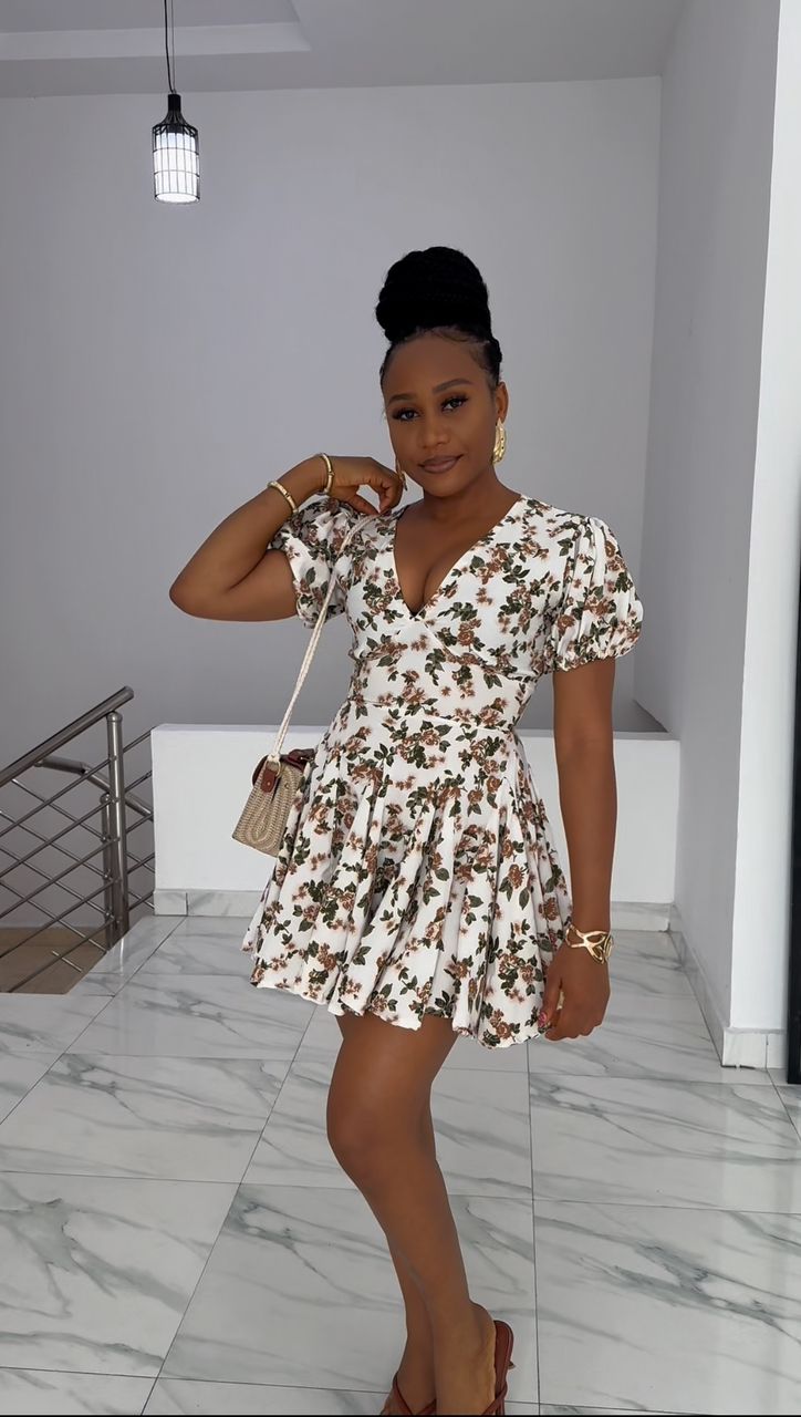 Sun crepe dress - House of Naya