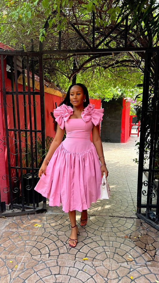 Dream cotton dress(ready to wear)