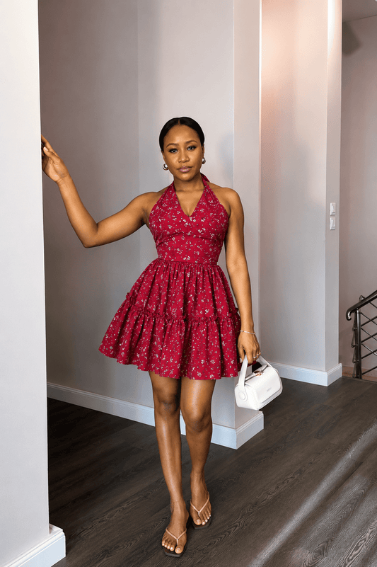 Aloha crepe dress( ready to wear) - House of Naya