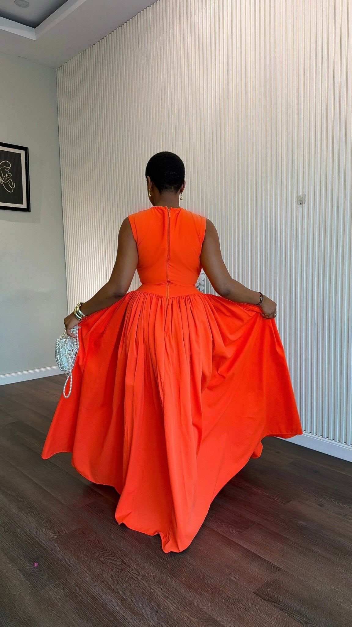 Avalon cotton dress|custom made maxi dress - House of Naya