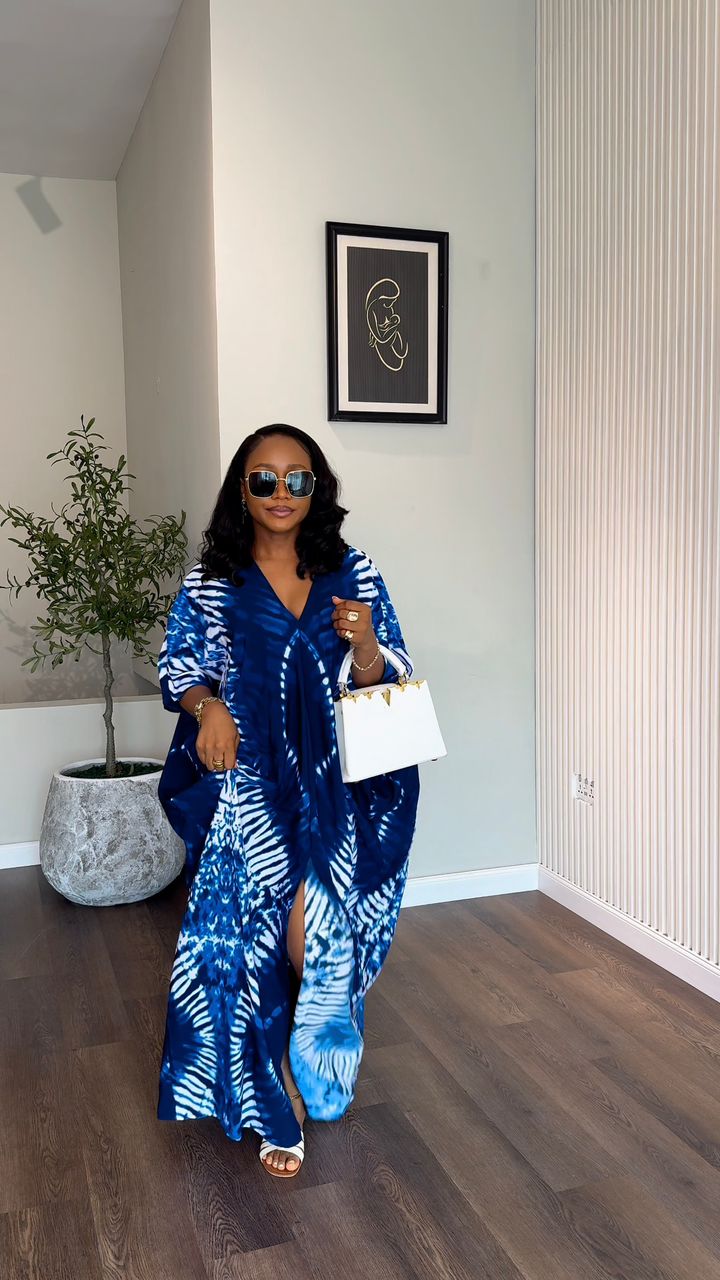 Naya crepe bubu dress