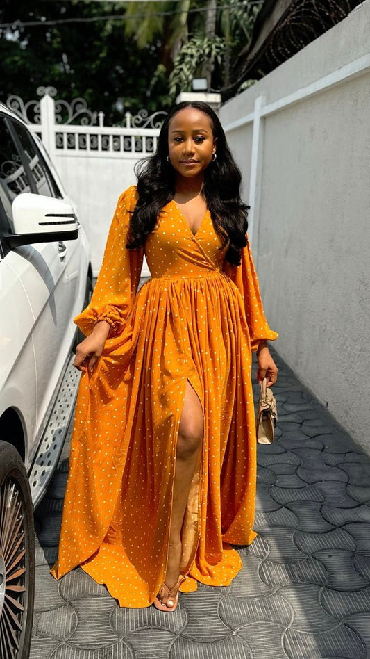 Sassy crepe dress - House of Naya