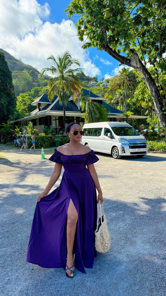 Promise crepe dress - House of Naya