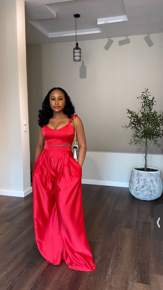 Jennifer silk set(ready to wear) - House of Naya