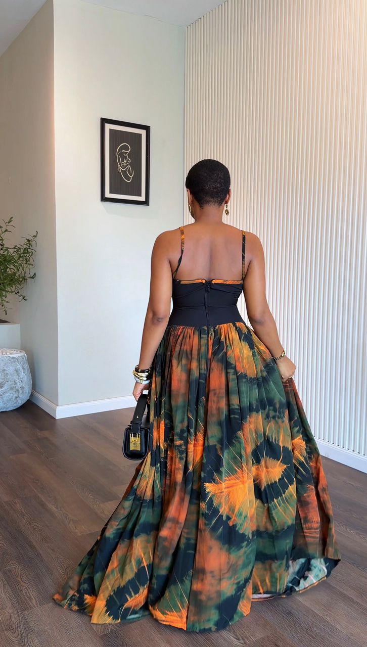 Mildred crepe dress(ready to wear) - House of Naya