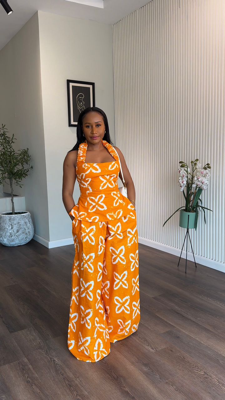 Ifeoma Ankara set (ready to wear )
