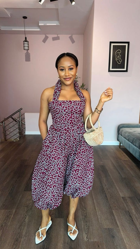 Adaeze Ankara jumpsuit