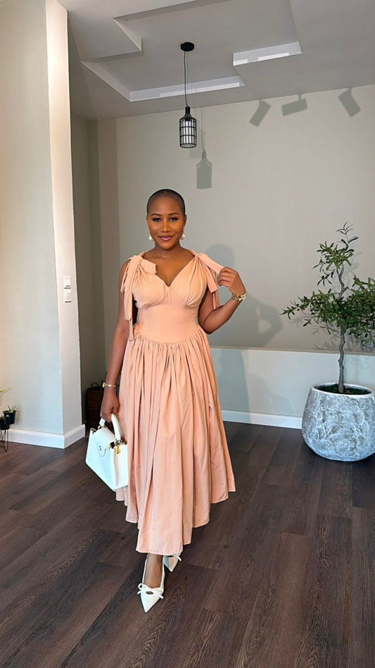 Ectascy crepe dress (ready to wear) - House of Naya