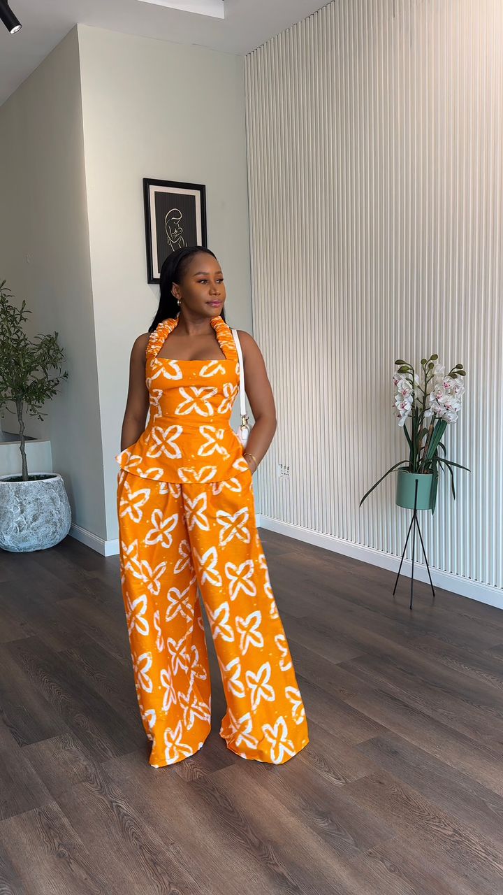 Ifeoma Ankara set (ready to wear )