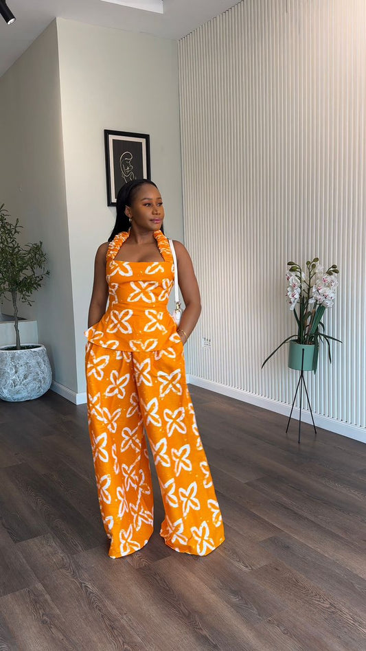 Ifeoma Ankara set (ready to wear )