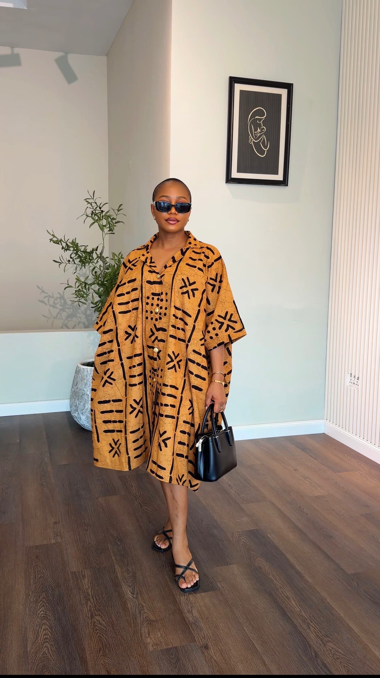 Ebere ankara dress - House of Naya