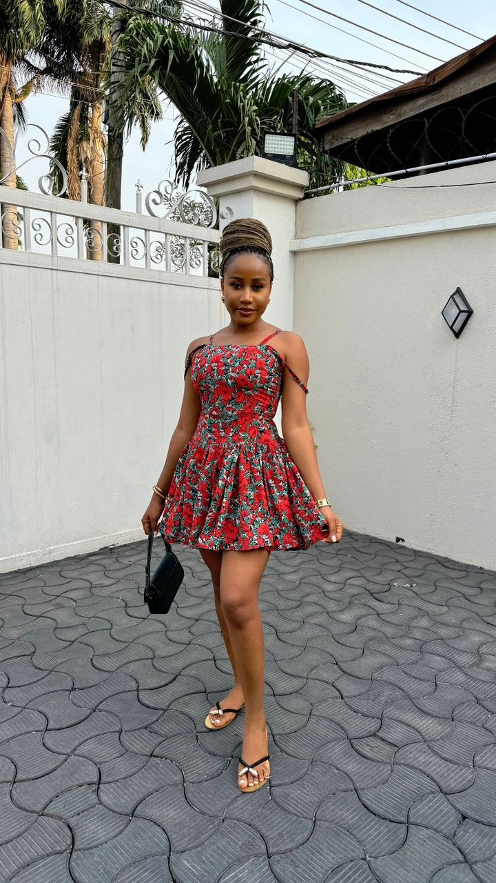 Annabelle crepe dress