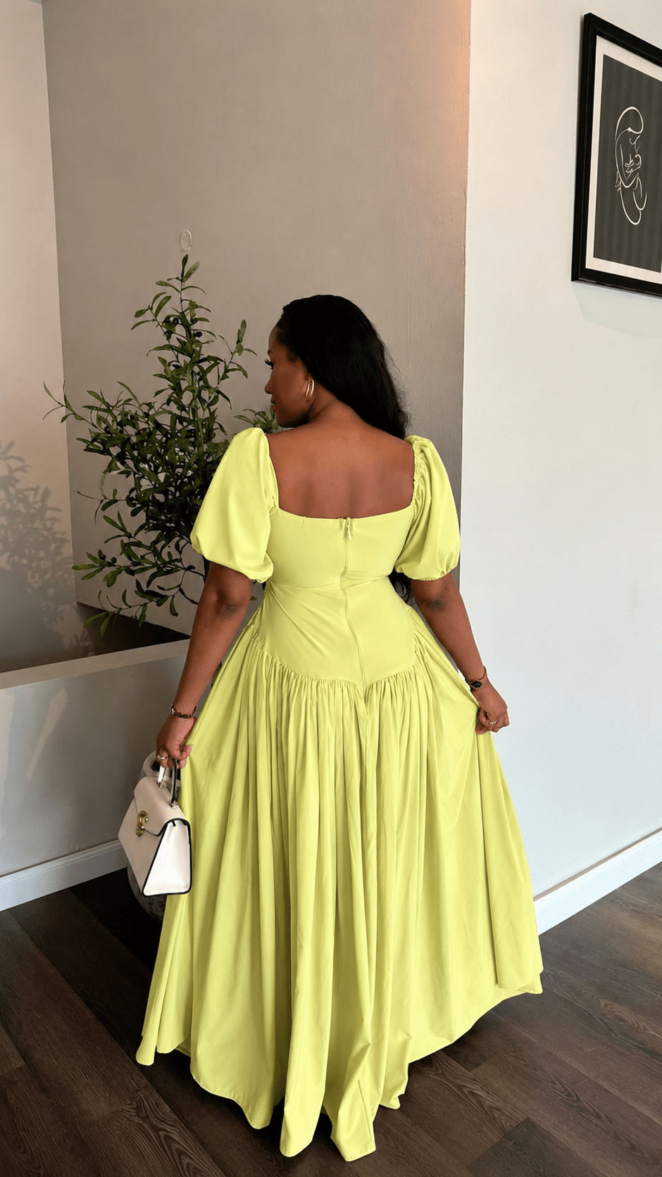 Stella crepe dress (ready to wear) - House of Naya