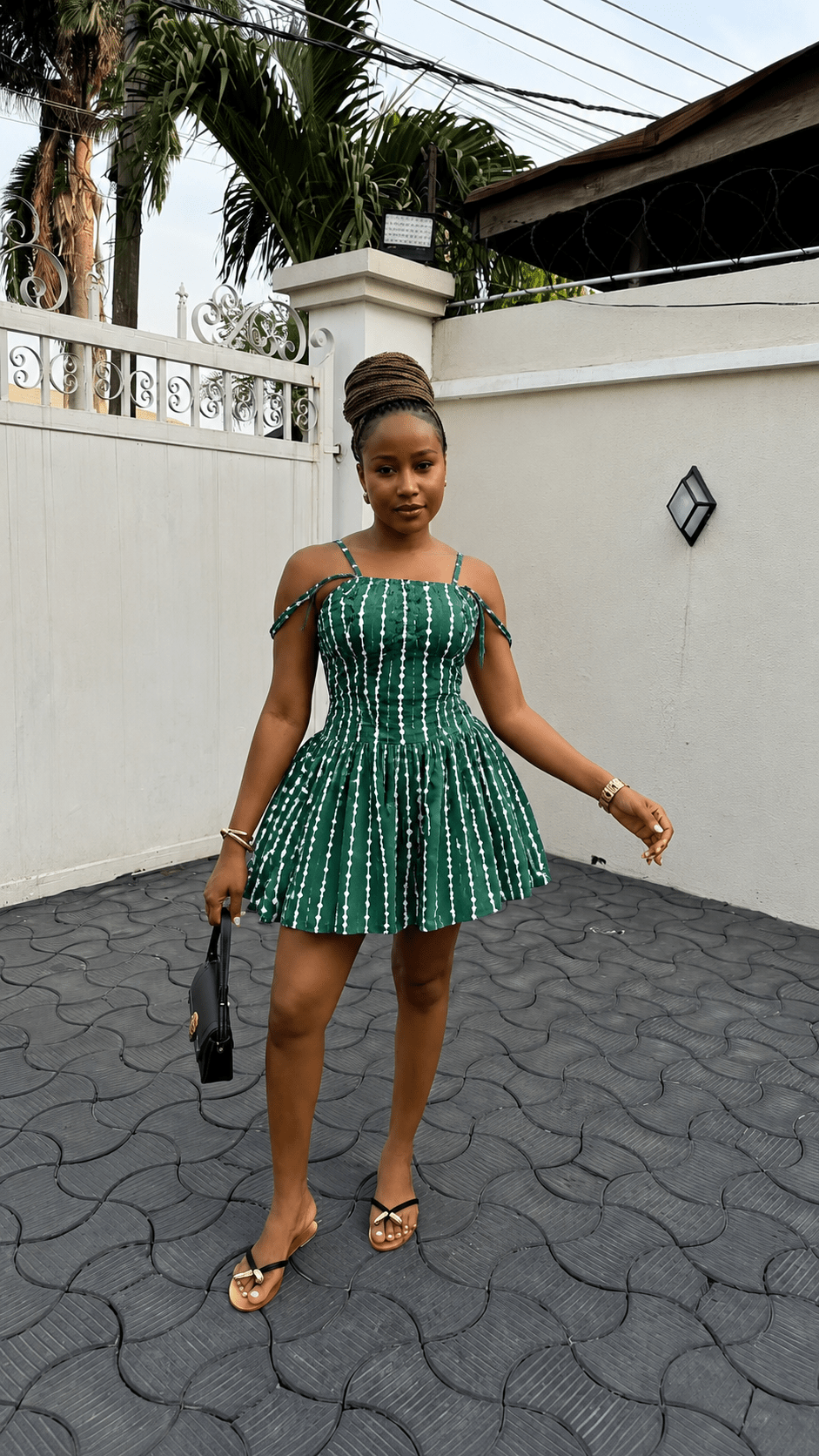 Annabel crepe dress(ready to wear) - House of Naya