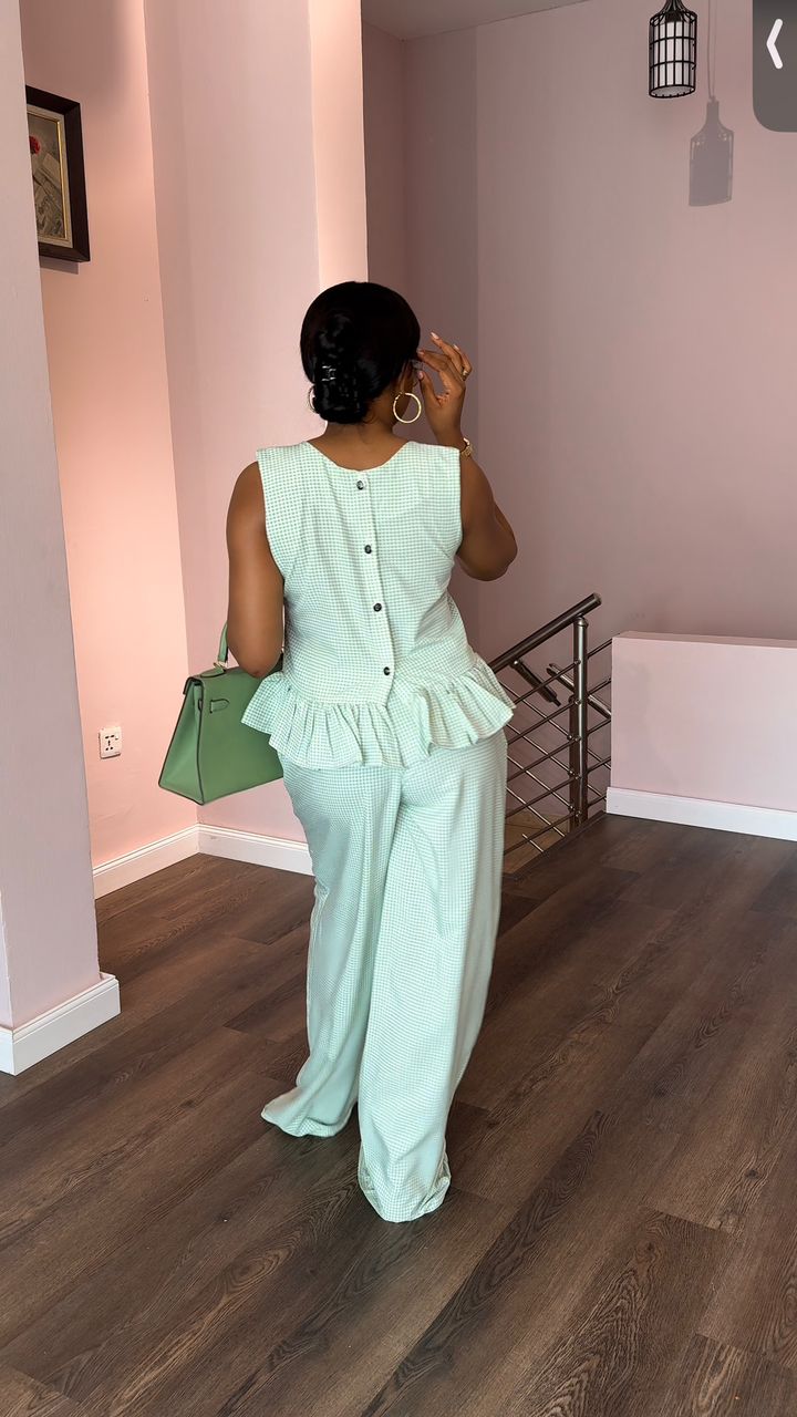 Casandra crepe set ( ready to wear)