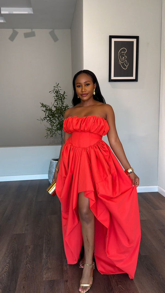 Amethyst cotton dress