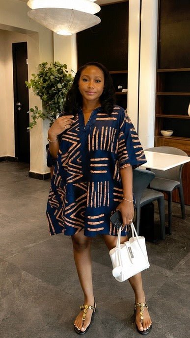 Adaugo Ankara dress (ready to wear) - House of Naya