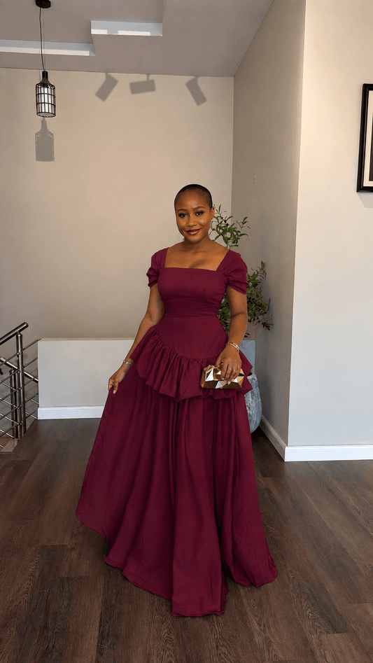 Lori cotton dress(ready to wear) - House of Naya