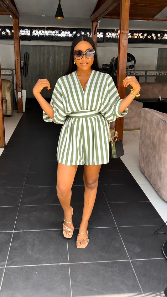 Lady crepe set short (ready to wear) - House of Naya