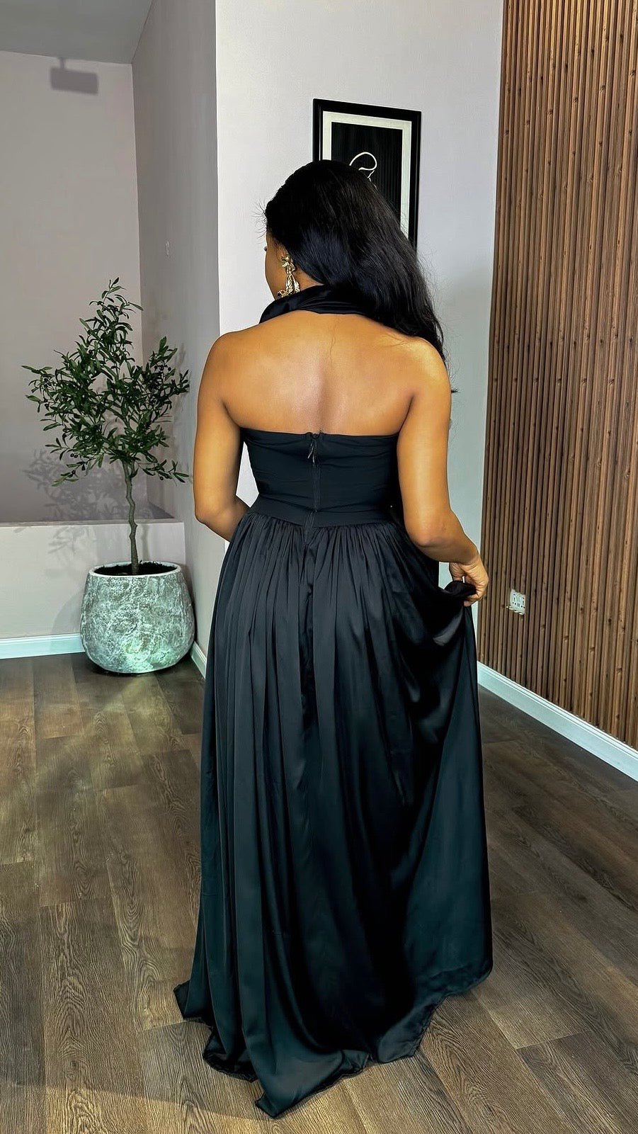 Freya silk dress (Ready to wear) - House of Naya