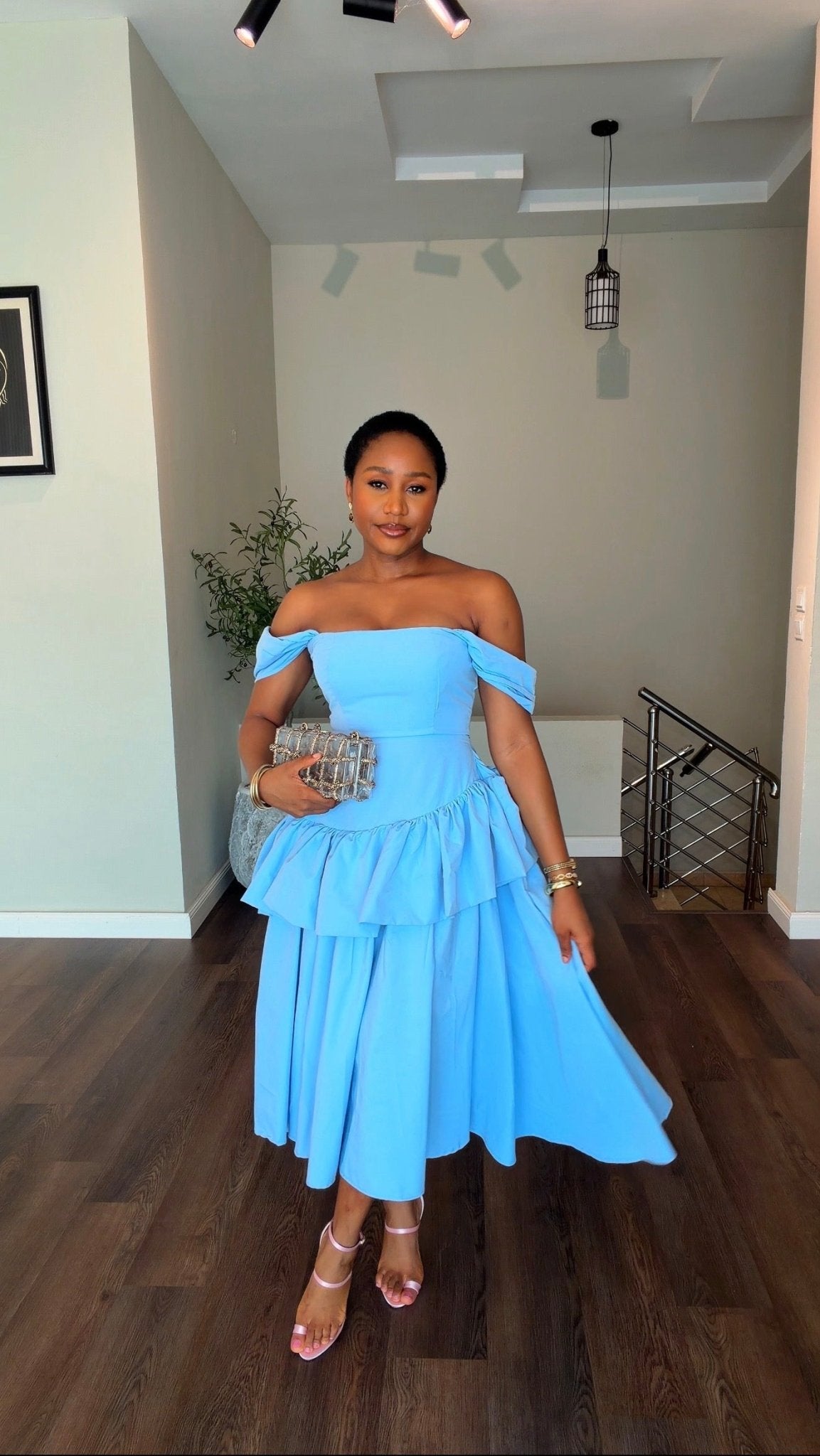 Lori cotton dress(ready to wear) - House of Naya