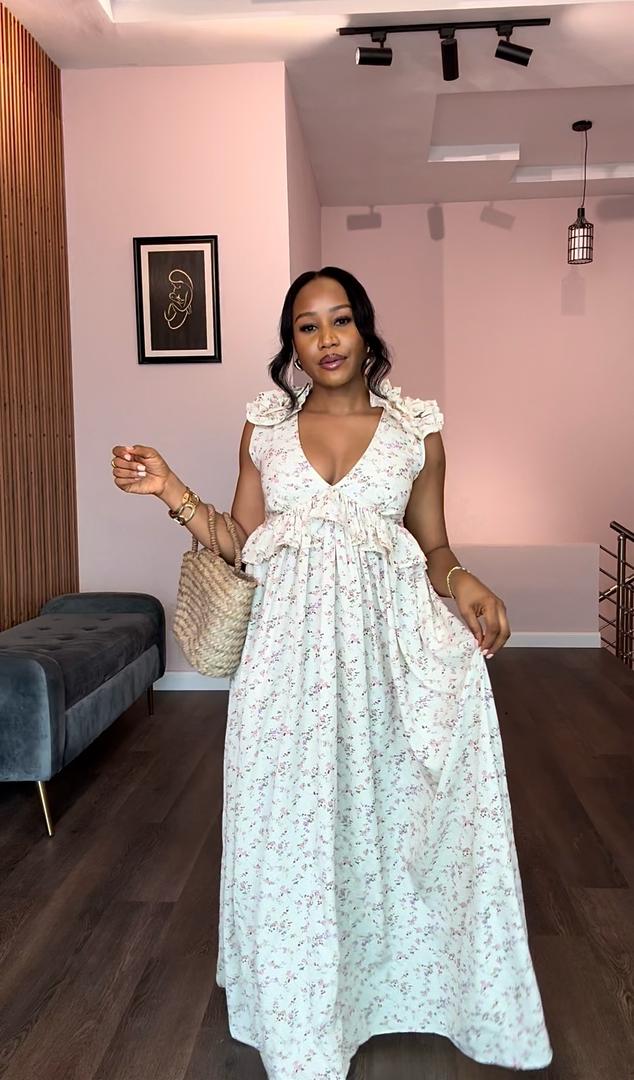 Abuja crepe dress - House of Naya