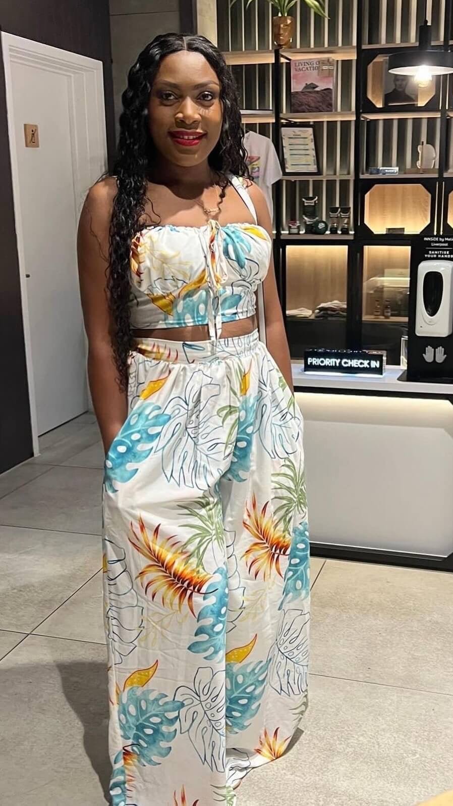 Saphire crepe set - House of Naya
