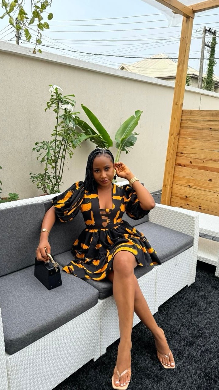 Dami crepe dress - House of Naya