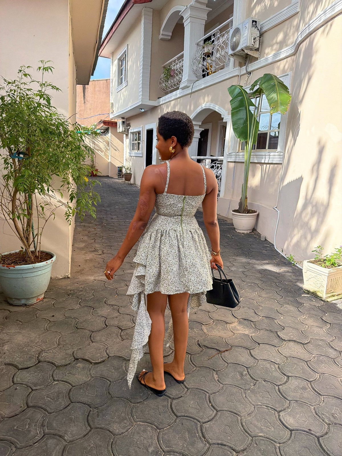 Stacey crepe dress (ready to wear) - House of Naya