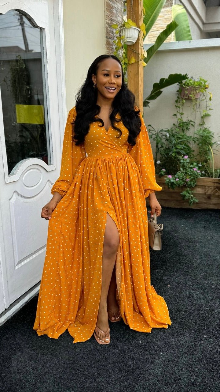 Sassy crepe dress - House of Naya