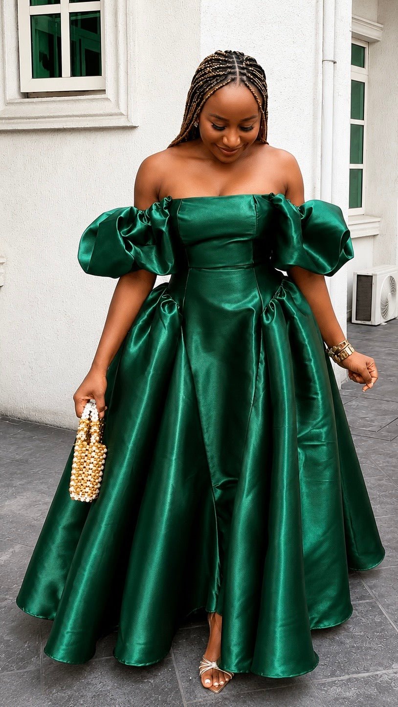 Dera mikado dress(ready to wear) - House of Naya