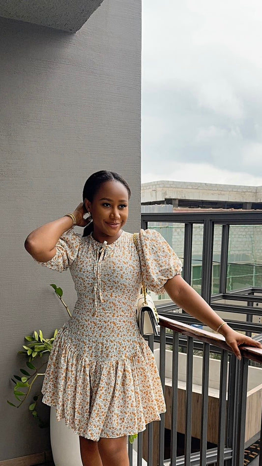 Amaka crepe dress (ready to wear)