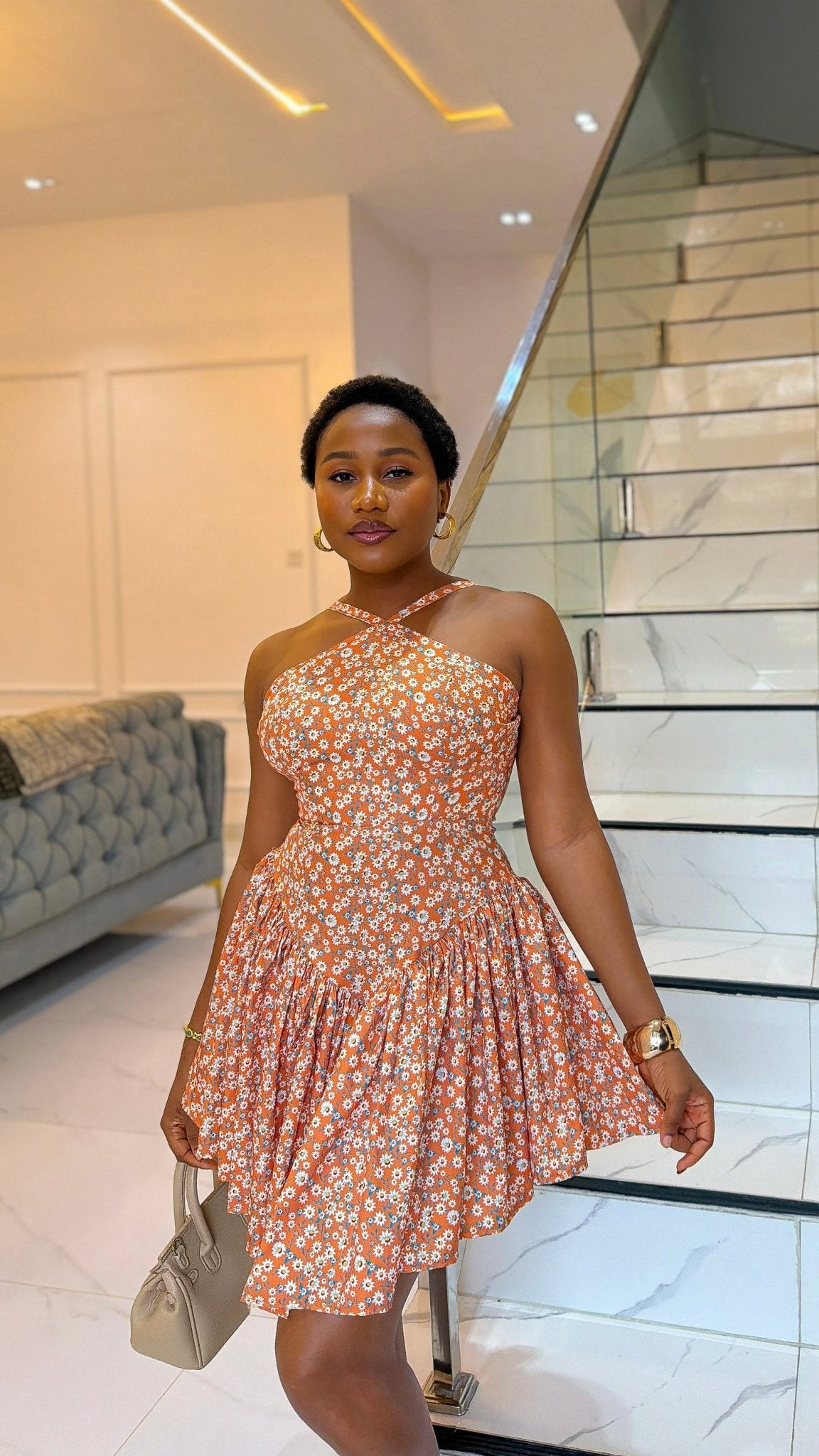 Cindy crepe dress (ready to wear) - House of Naya