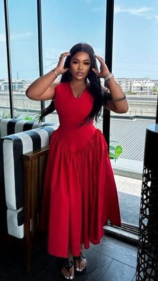 Marilyn cotton dress