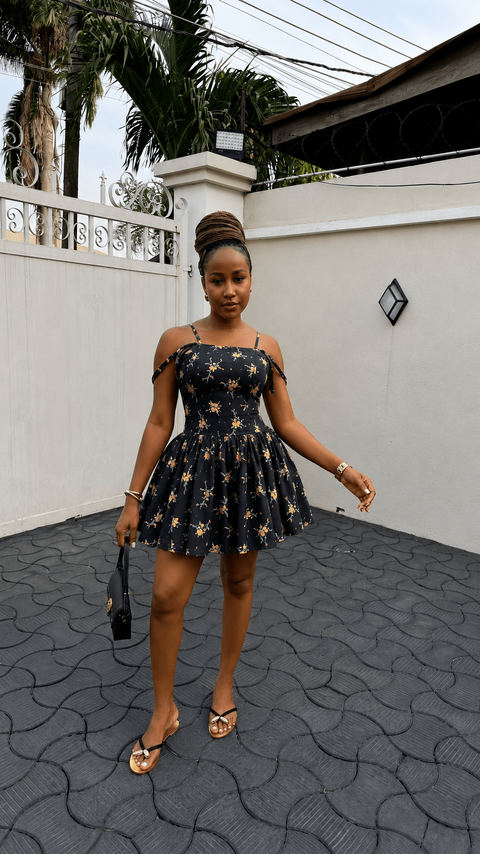 Annabel crepe dress (ready to wear) - House of Naya