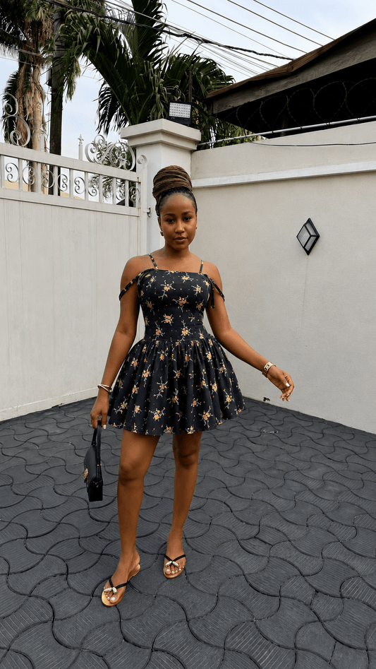 Annabel crepe dress (ready to wear) - House of Naya