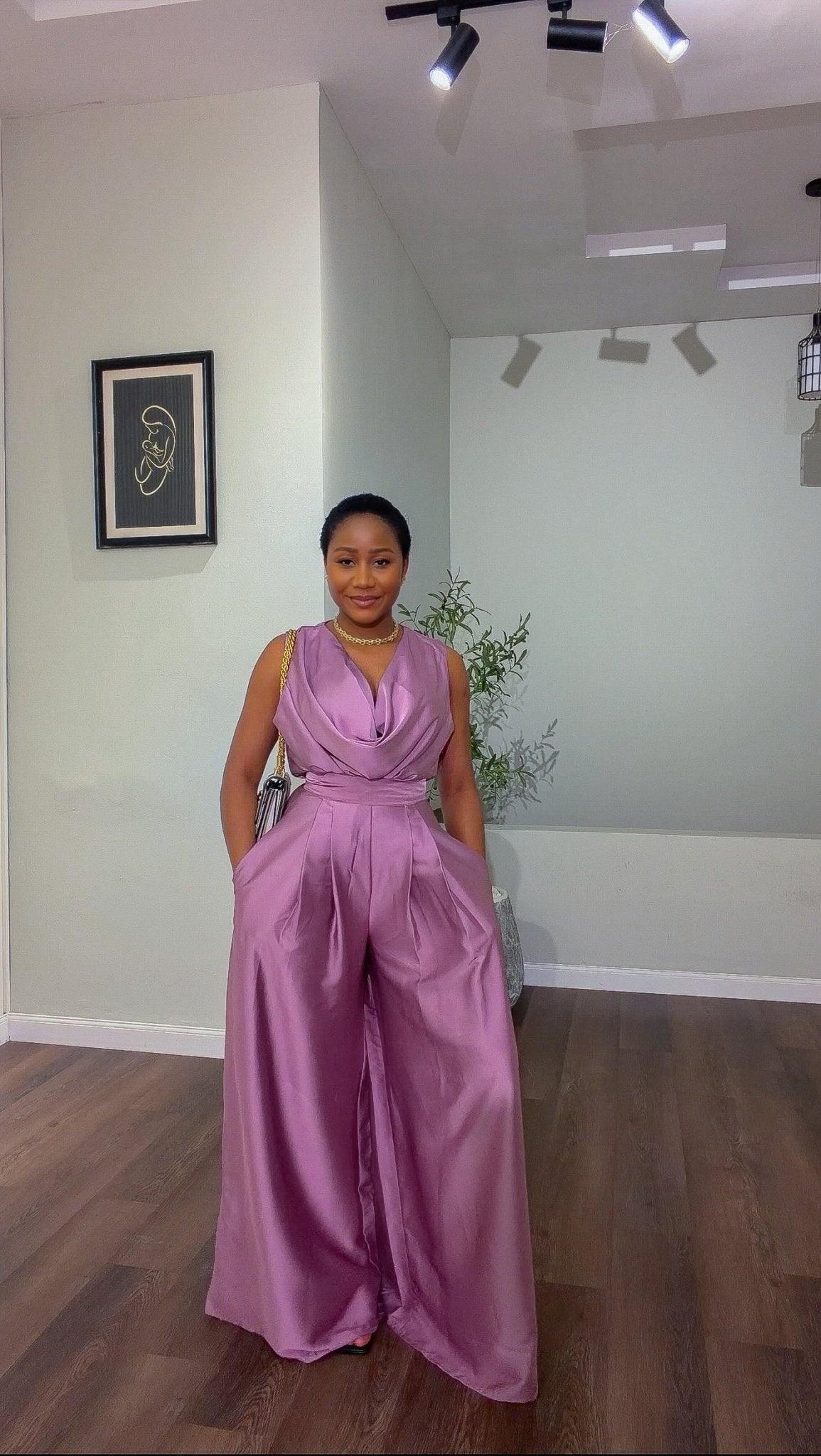 Ola silk set( ready to wear) - House of Naya