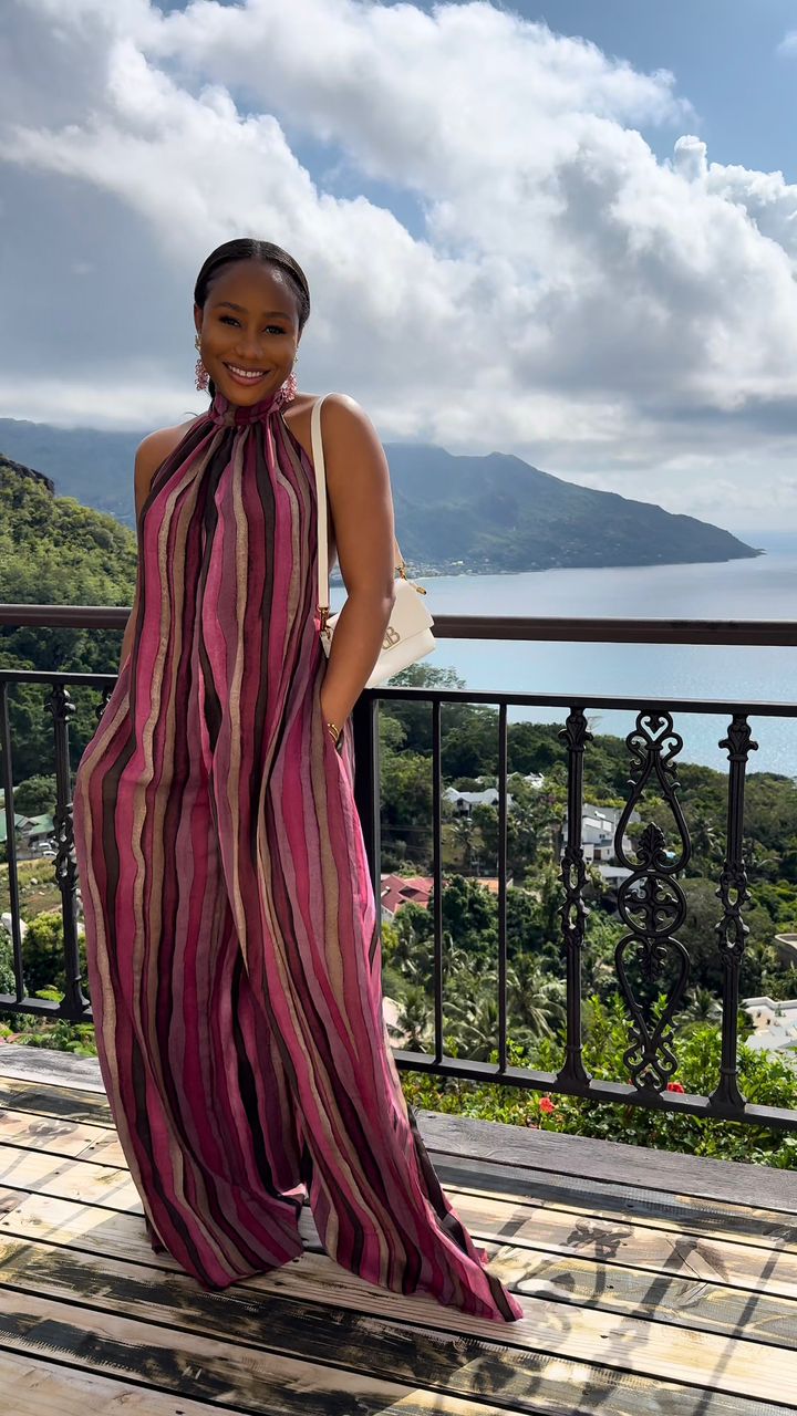 Rainbow jumpsuit ( ready to wear)