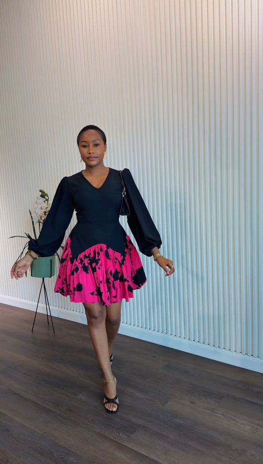 Fiyin crepe dress (Ready to Wear) - House of Naya