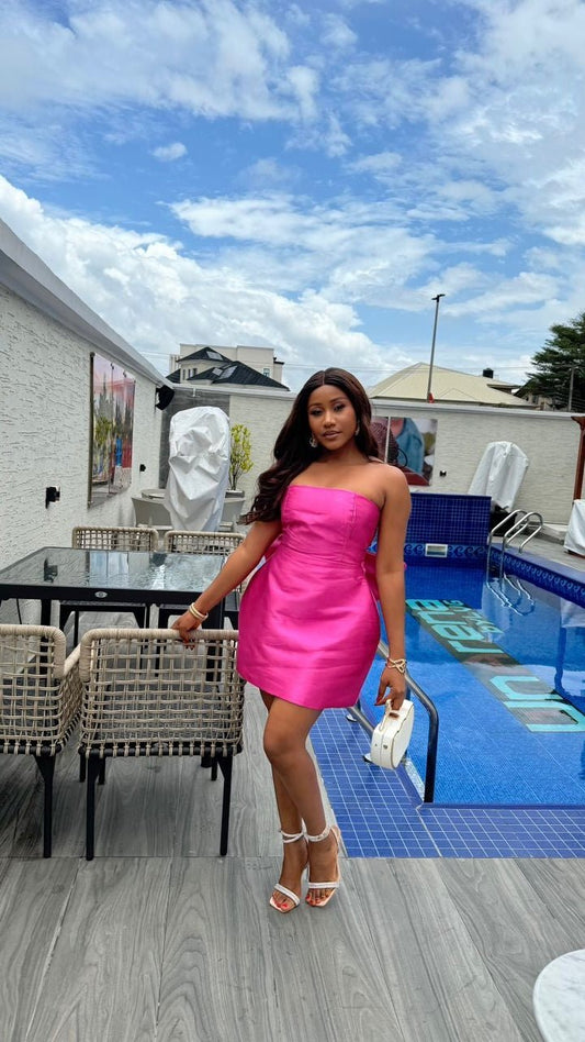 Monalisa mikado dress - House of Naya