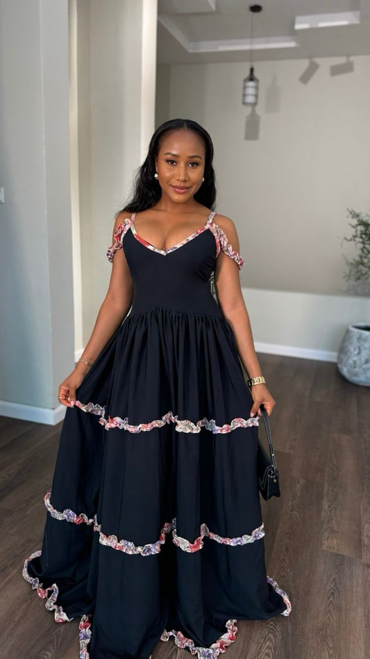 Malibu crepe dress (ready to wear)