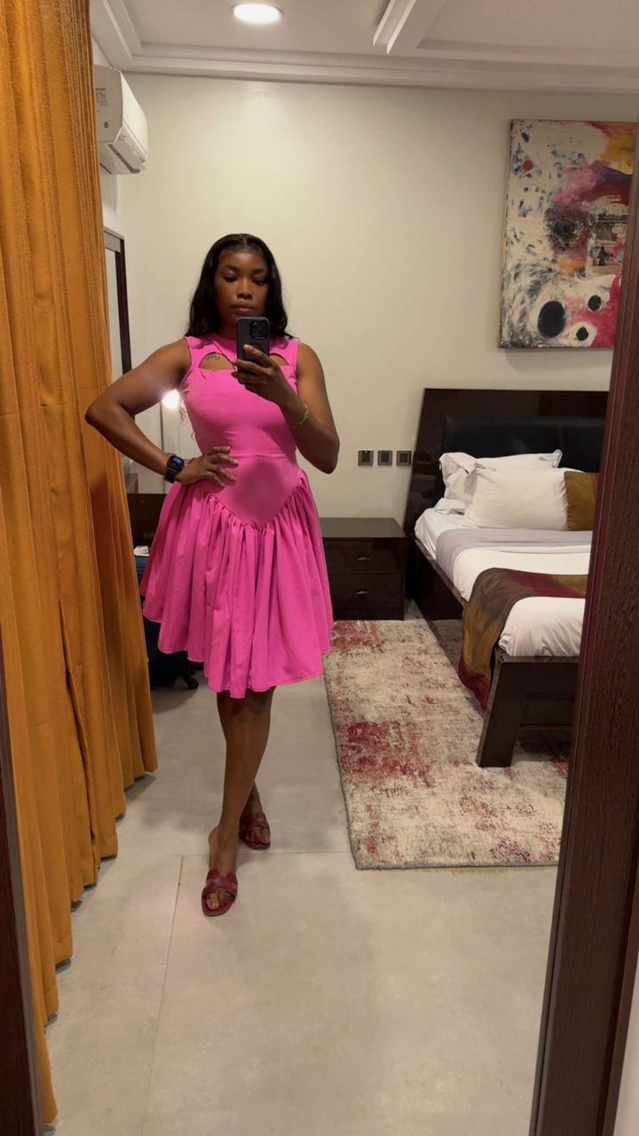 Honey cotton dress (Ready to wear)