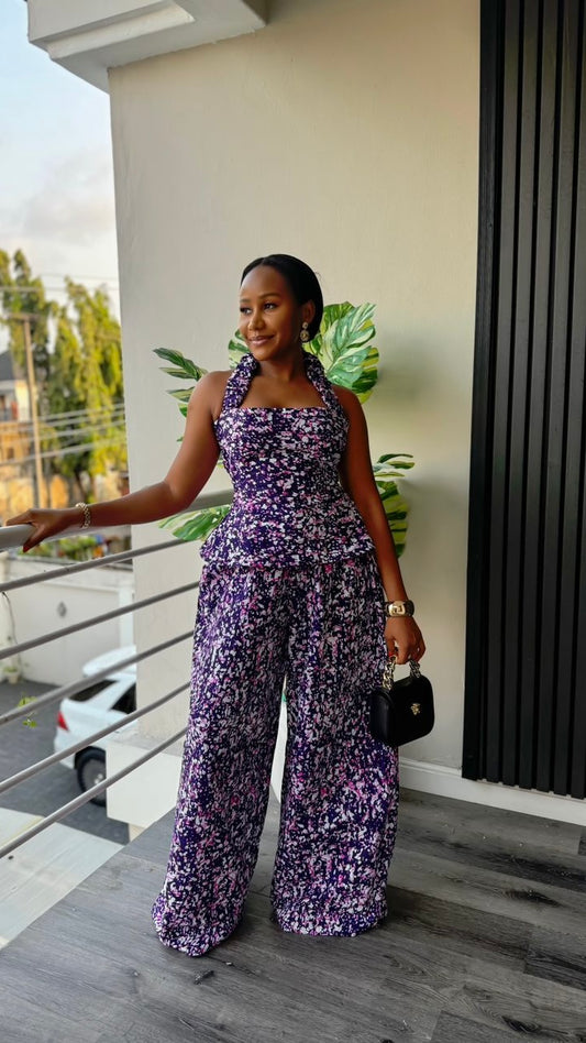 Ifeoma Ankara set ( ready to wear)