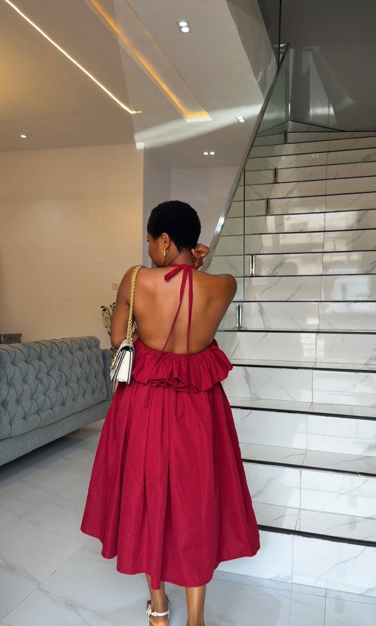 Talia cotton dress - House of Naya
