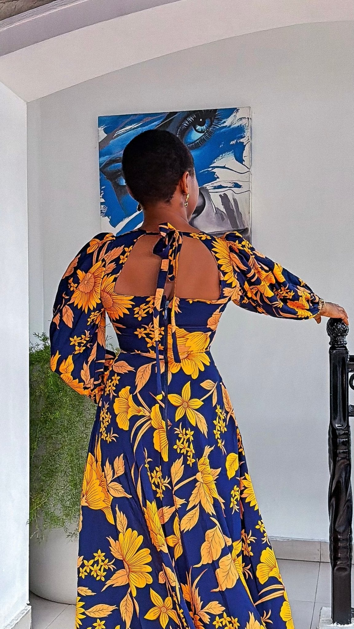 Cara crepe dress (ready to wear) - House of Naya