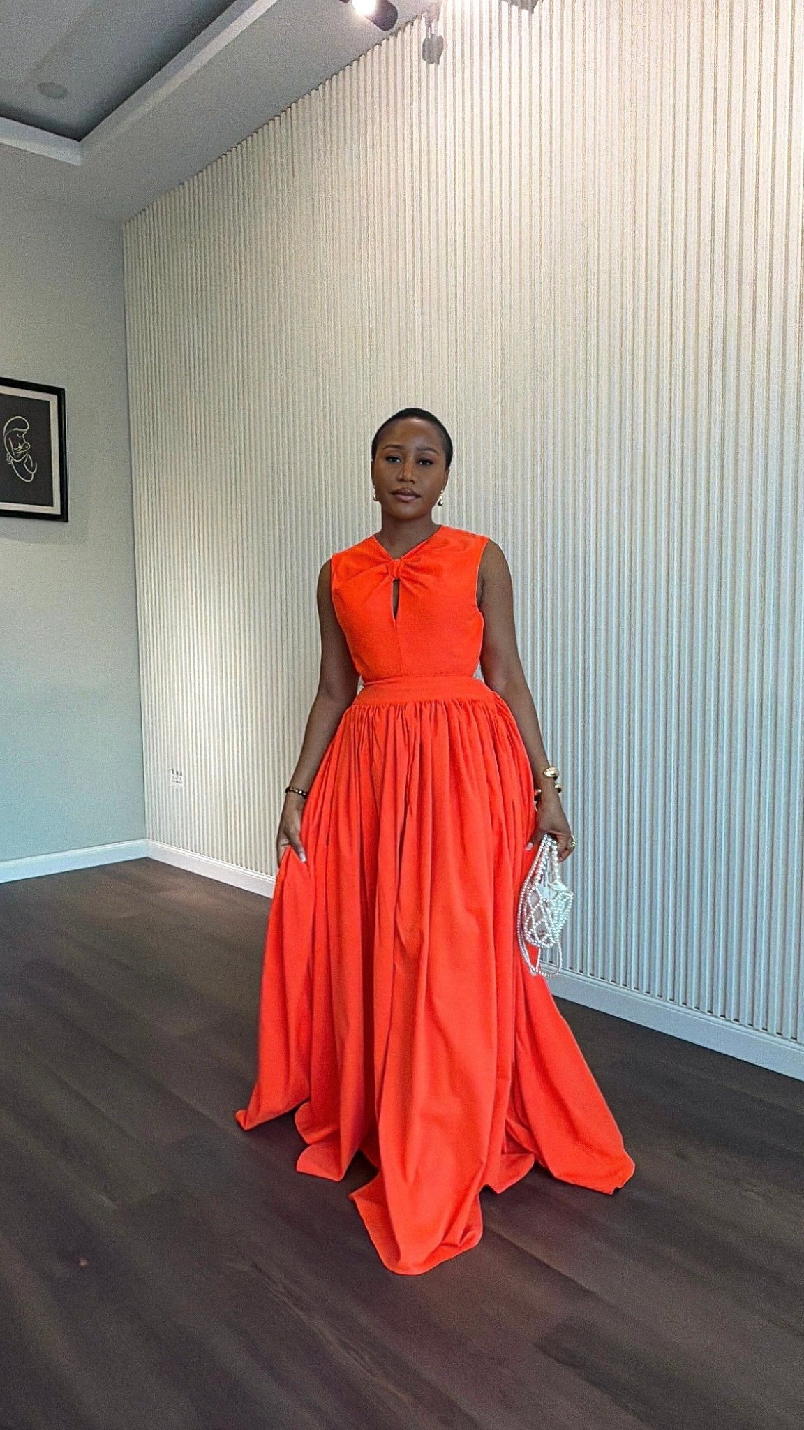 Avalon cotton dress|custom made maxi dress - House of Naya