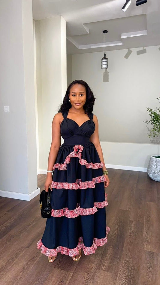 Peggy crepe dress - House of Naya