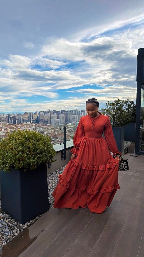 Lucinda crepe dress - House of Naya