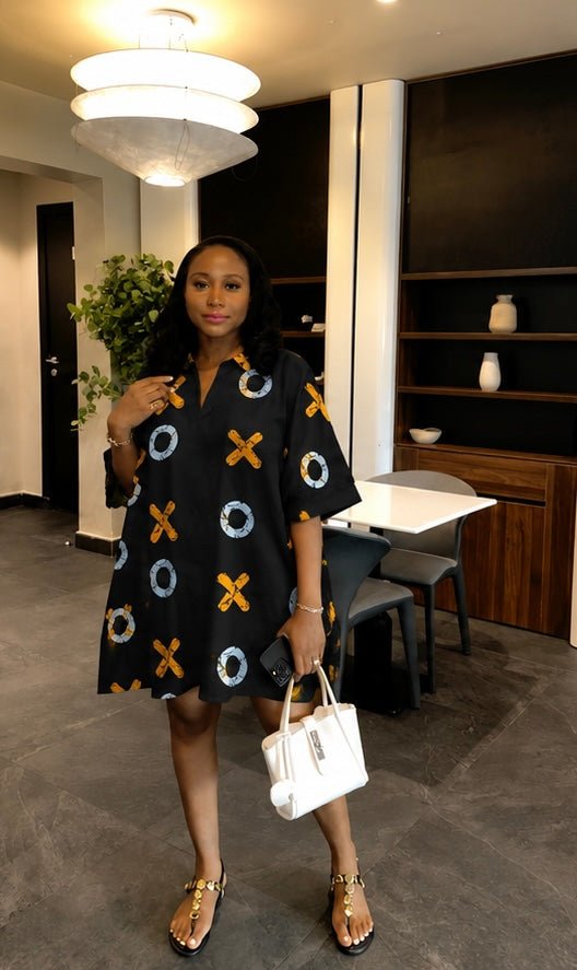Adaugo Ankara dress (ready to wear) - House of Naya