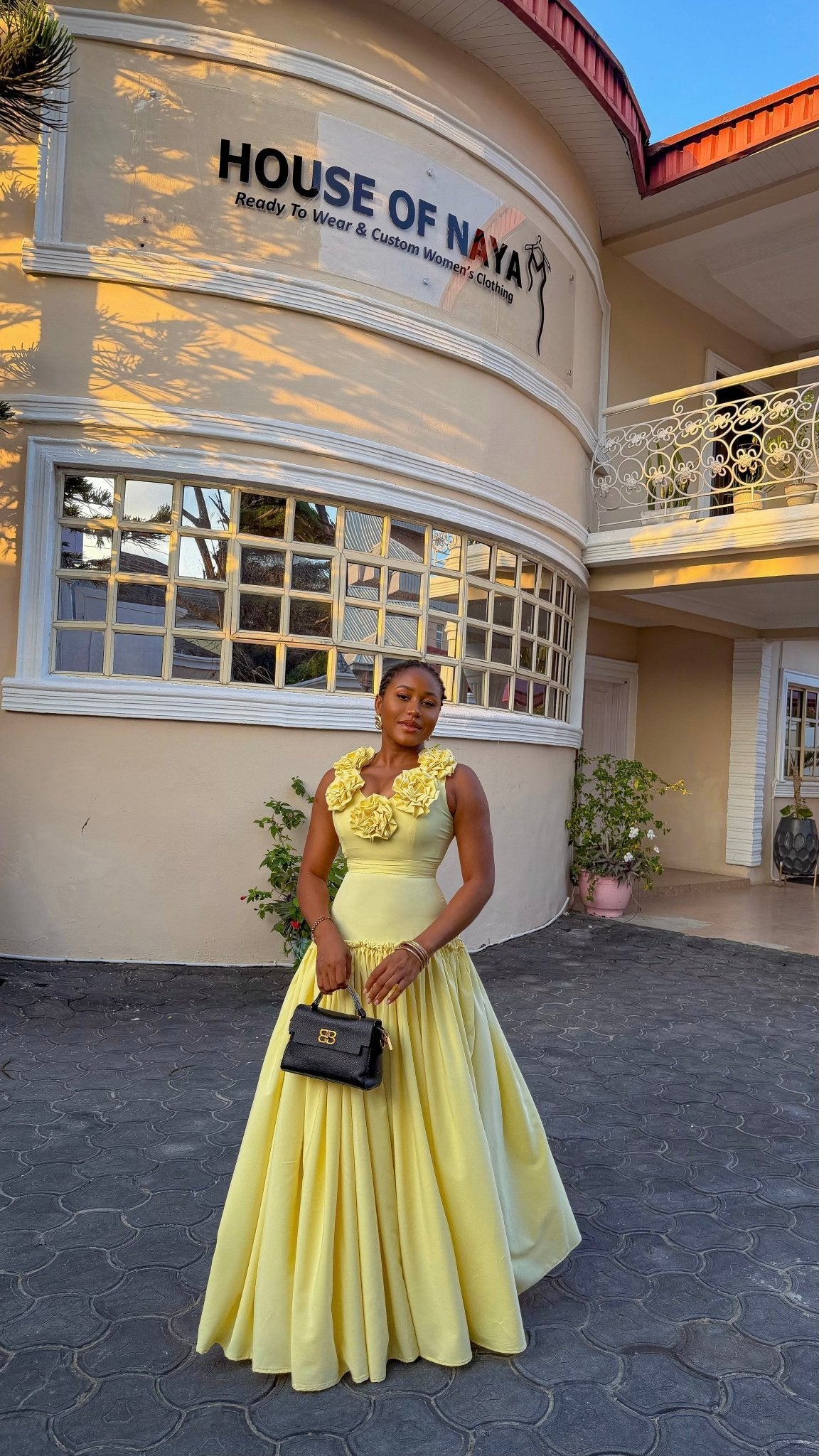 Eden crepe dress - House of Naya